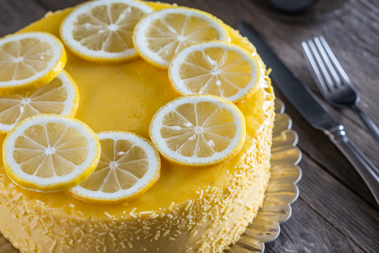 Does lemon juice stop cakes from rising?