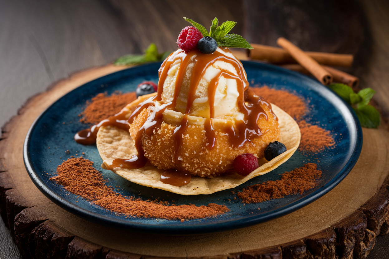 What is the Mexican name for fried ice cream?