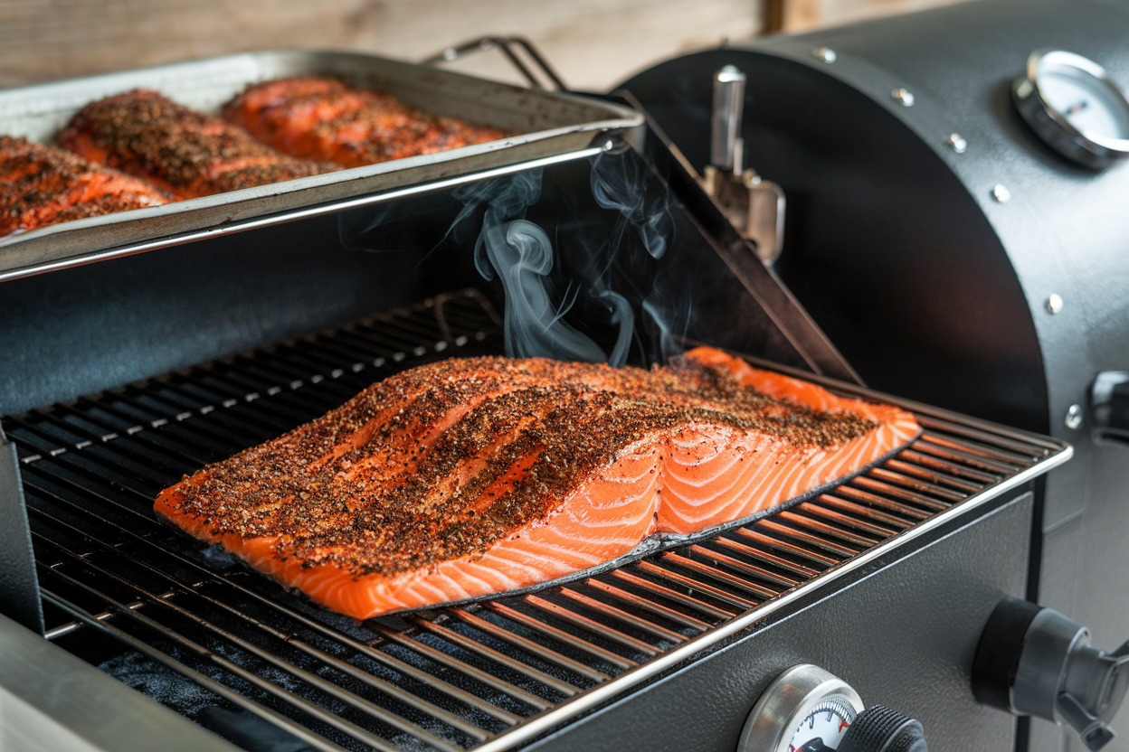 Can you smoke salmon on a pellet grill?