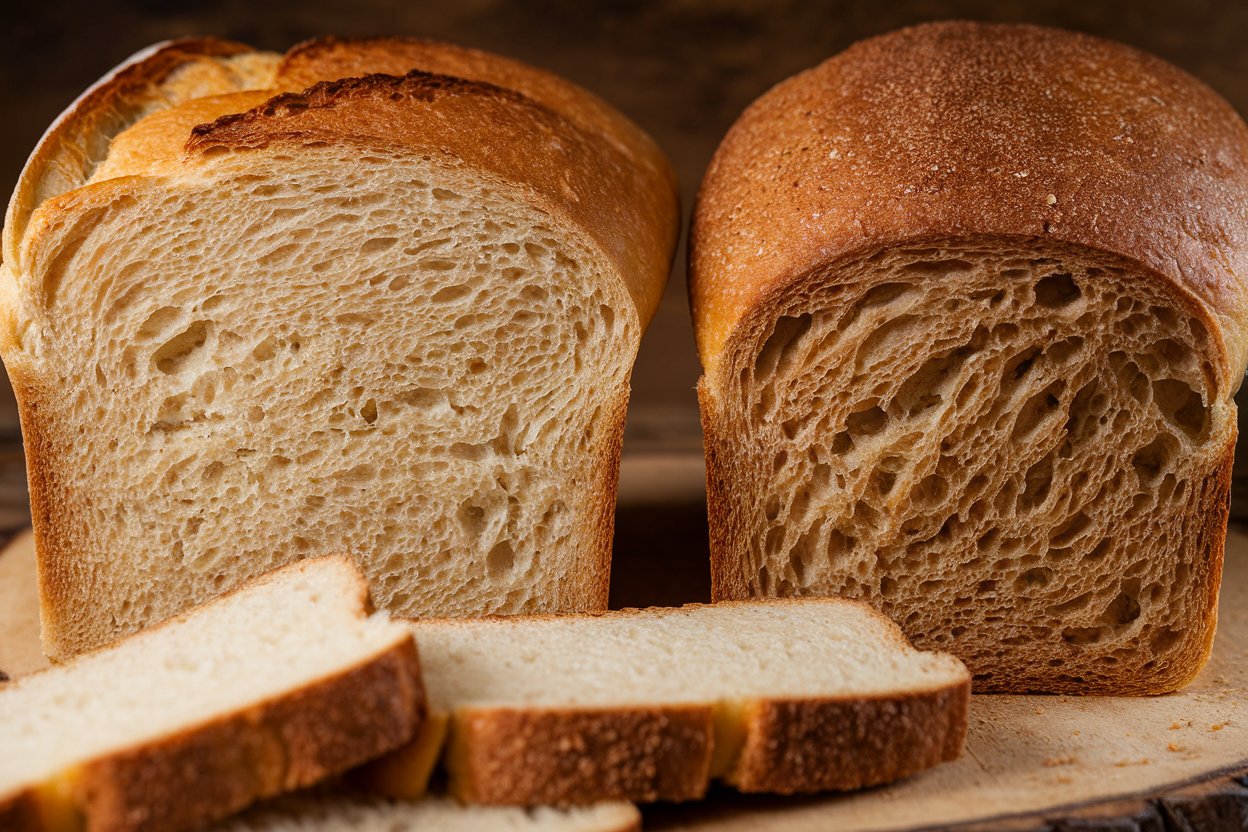 What is the difference between sandwich bread and regular bread?