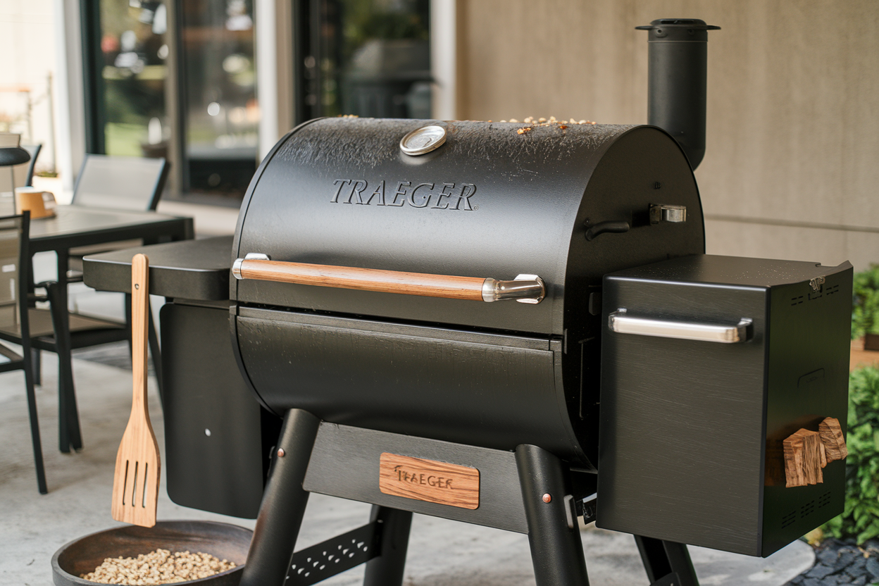 What is the first thing to try on a Traeger grill?