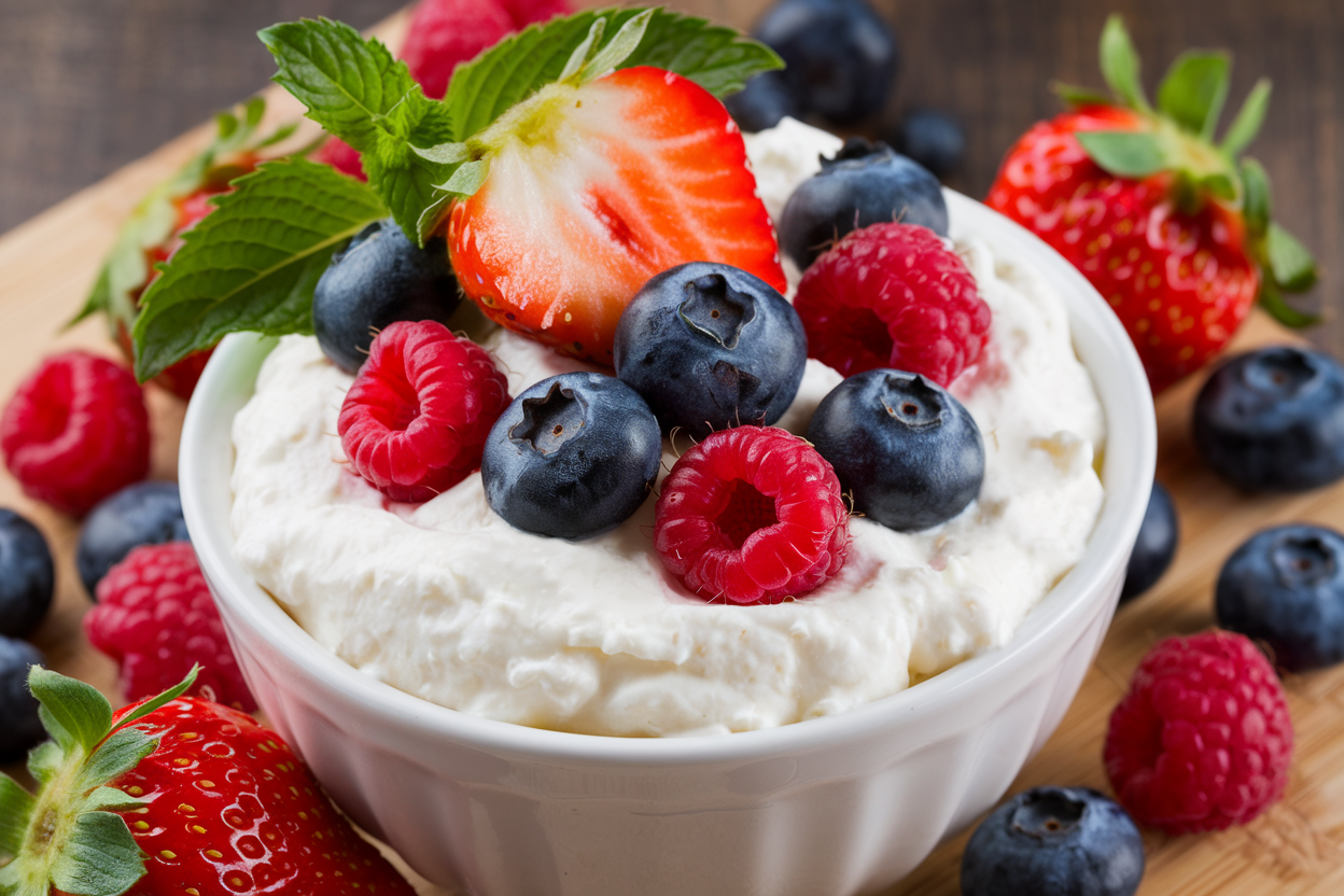 What is the most popular way to eat cottage cheese?