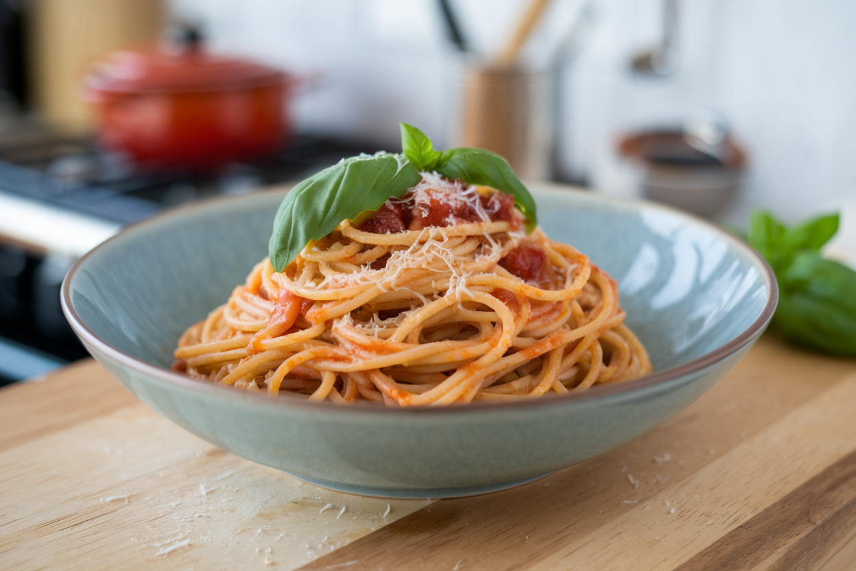 What pasta is high in protein?