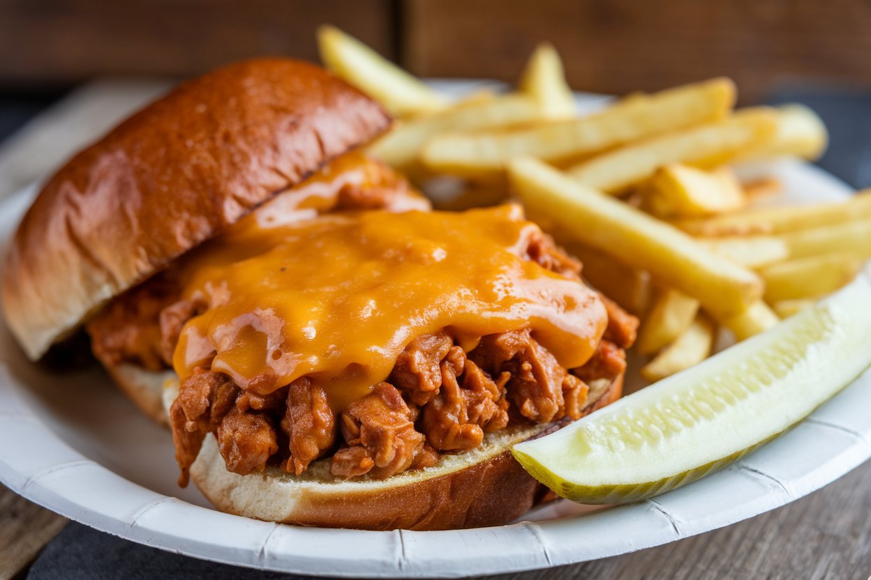 cajun chicken sloppy joes