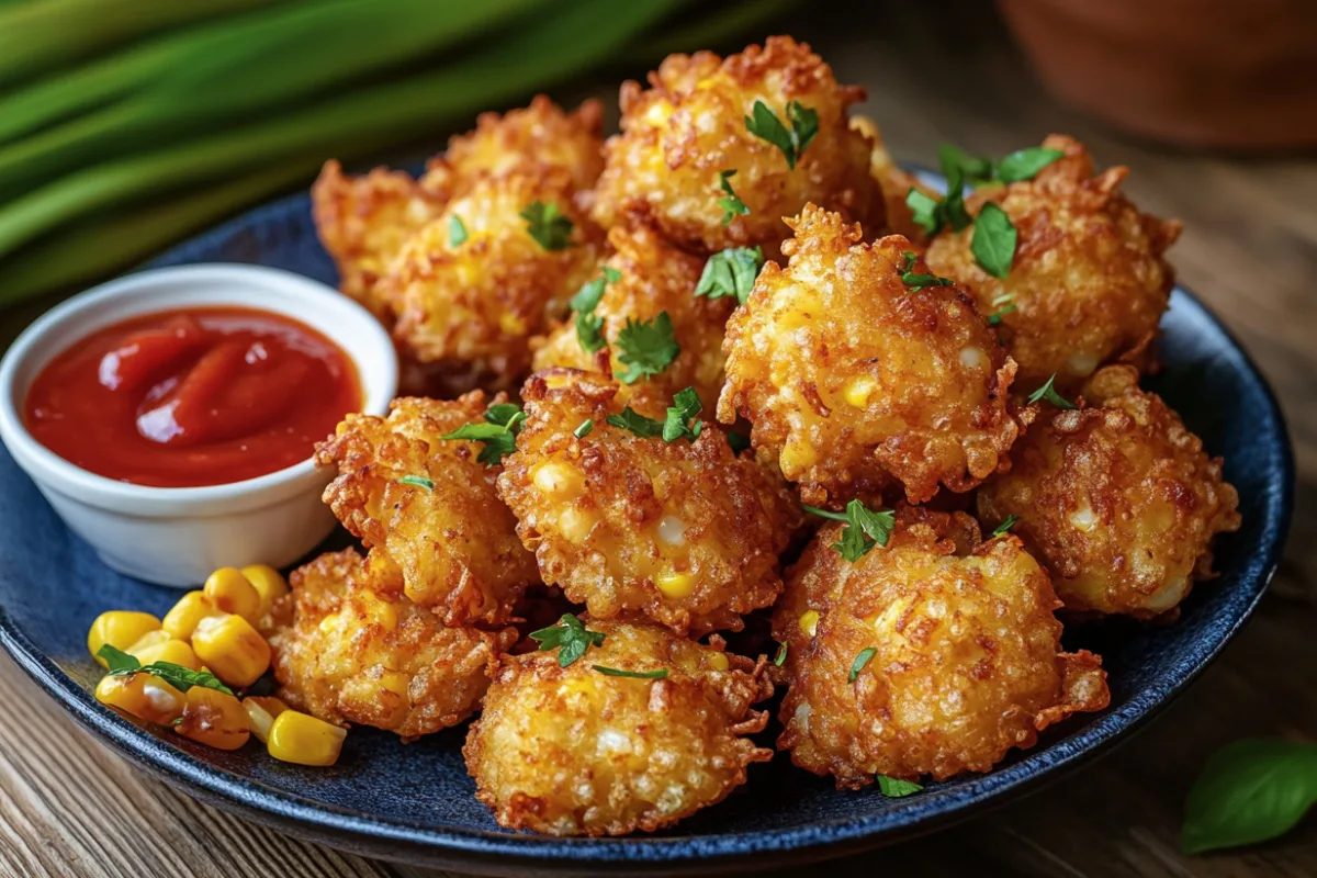 Crispy Corn Fritters