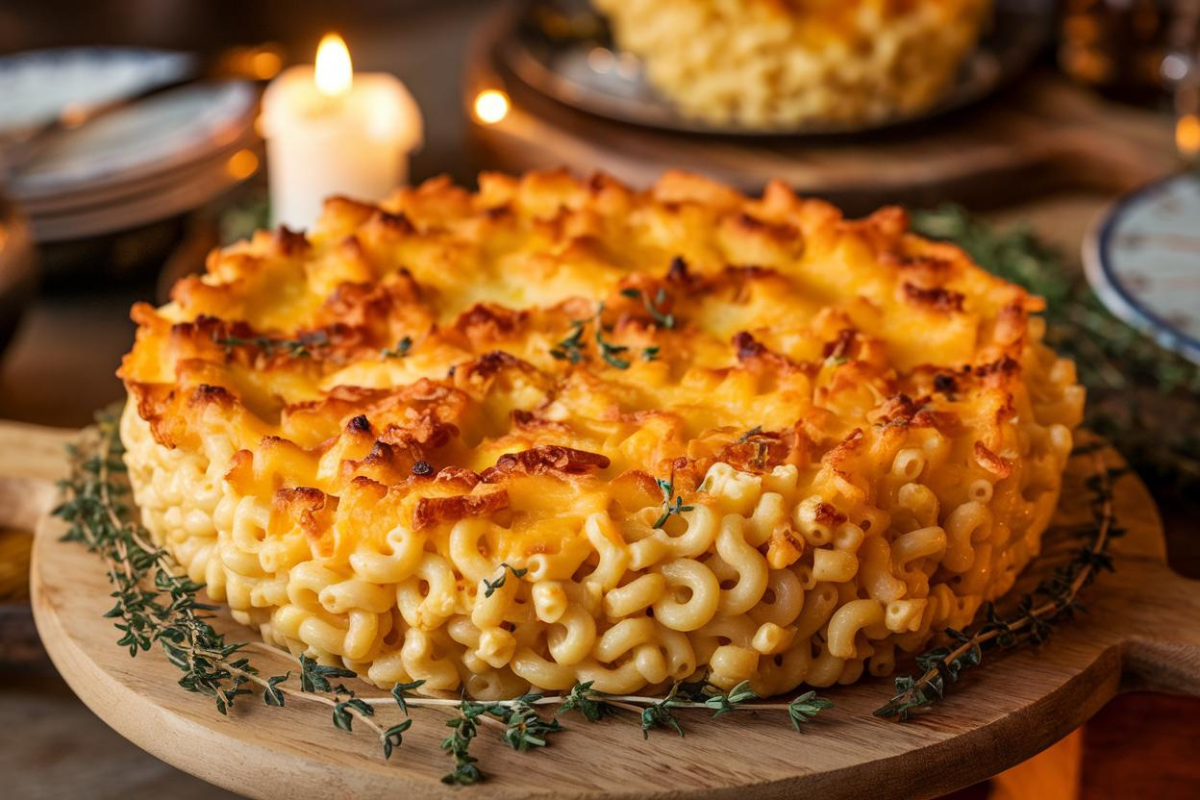 old fashioned baked macaroni and cheese