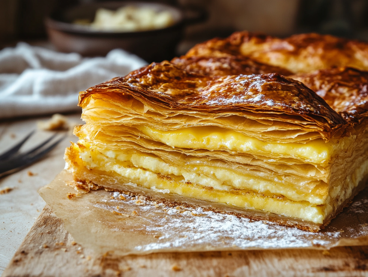 Do you bake puff pastry before filling?